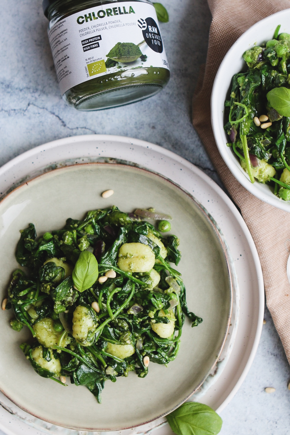 GEBAKKEN GNOCCHI MET HOMEMADE PESTO