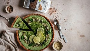 Avocado-lime-taart