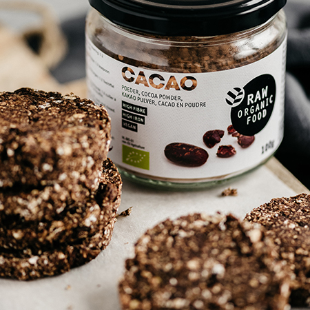 Oatmeal-cookies-met-cacaopoeder