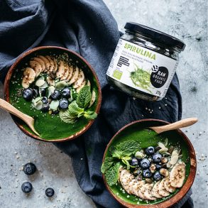 Groene detox smoothie bowl