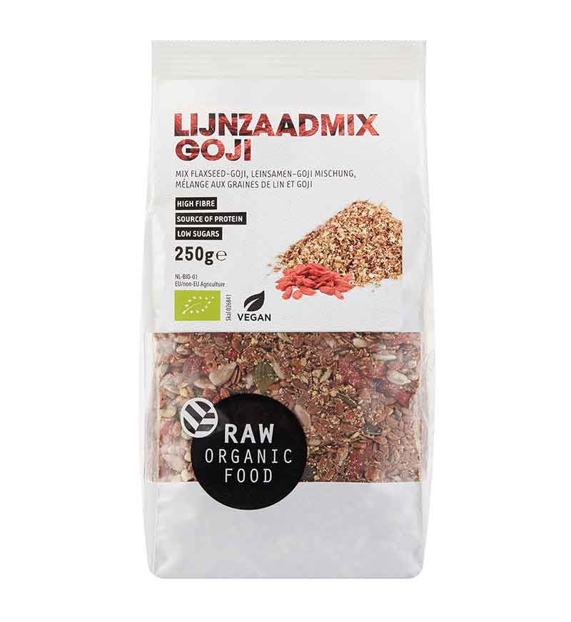 RAW Lijnzaadmix Goji