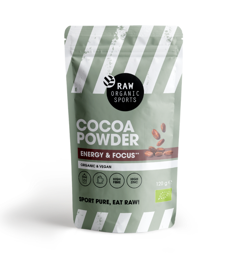 RAW Organic Sports Cacao poeder