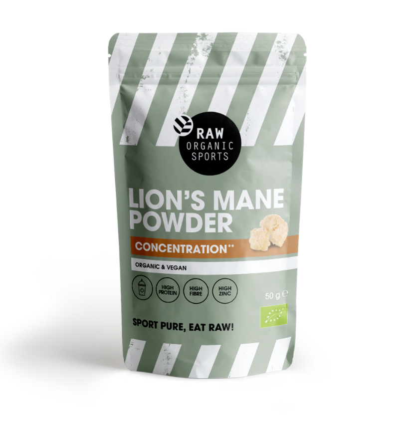 RAW Organic Sport Lion's Mane poeder