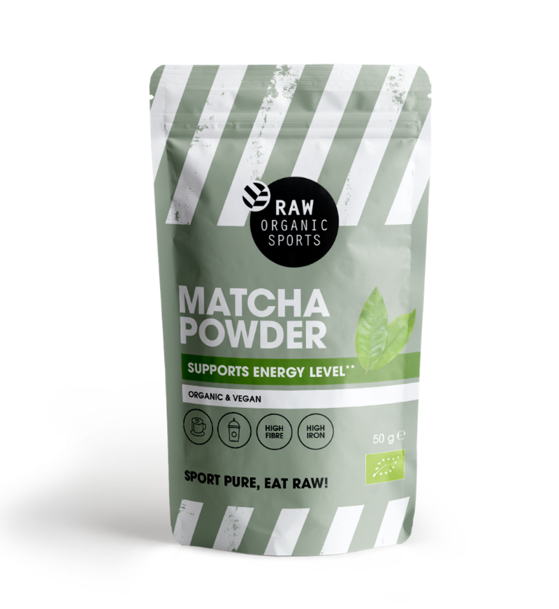 RAW Organic Sports Matcha Poeder