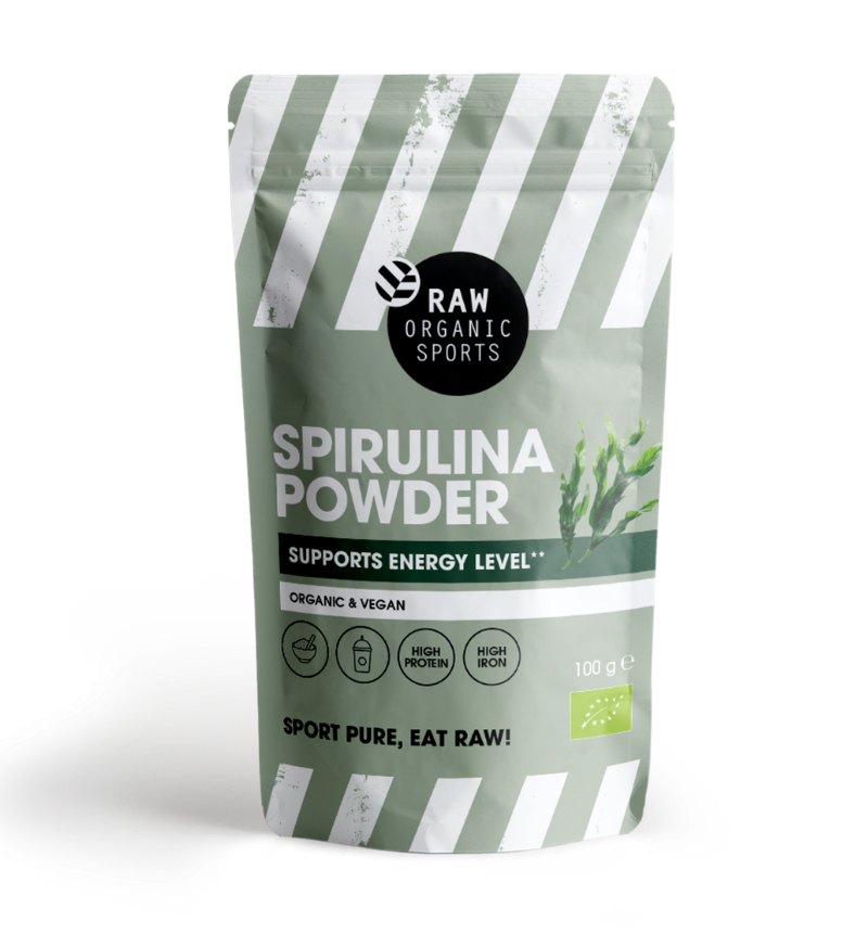 RAW Organic Sports Spirulina Poeder